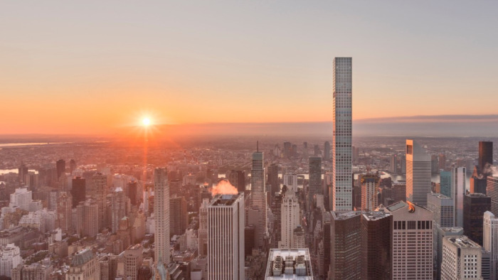 Felépült a világ legkarcsúbb felhőkarcolója - képek