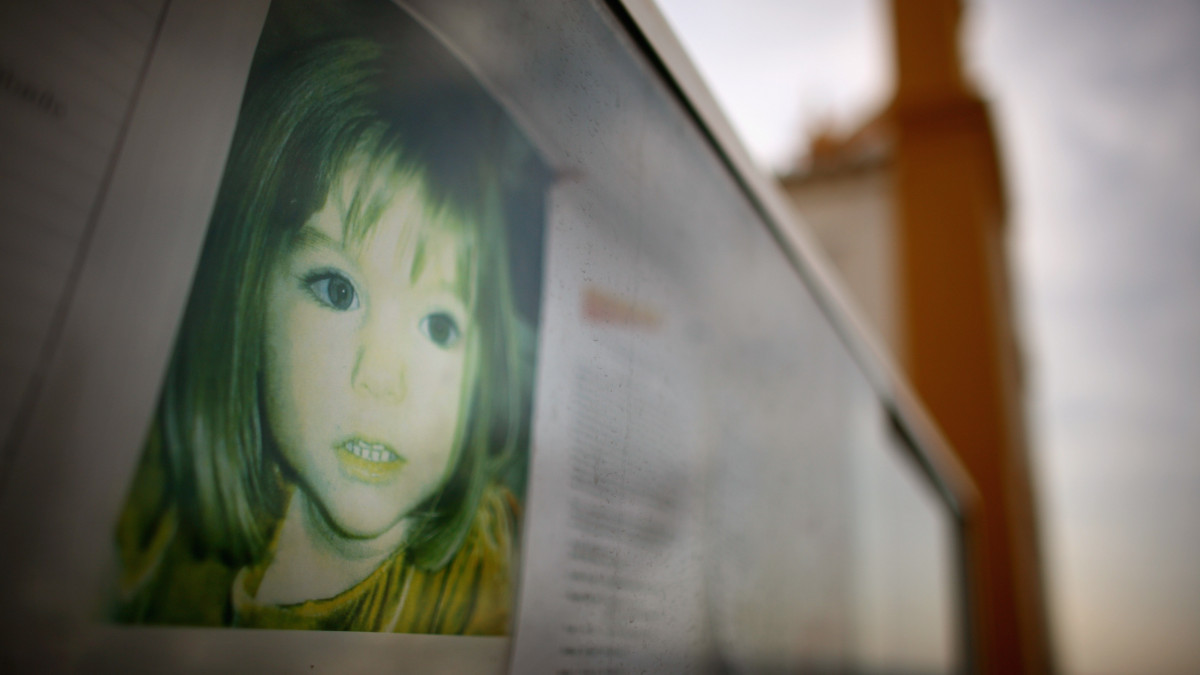 PRAIA DA LUZ, PORTUGAL - APRIL 05: A faded photograph of Madeleine McCann is displayed on a church notice board,, where the toddler disappeared from the family holiday apartment last May, April 5, 2008 in Praia da Luz, Portugal.  Portuguese police will travel to the Britain next week, almost one year since Madeleine went missing, to re-interview the McCanns seven friends who were holidaying at the Ocean club resort at the time of the disappearance.  (Photo by Jeff J Mitchell/Getty Images)