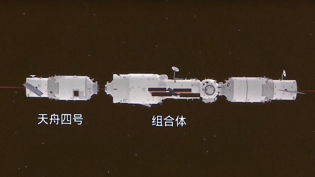 Már három teherszállító űrhajó épült be a kínai űrállomásba – videók