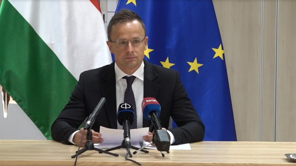 Szijjártó Péter elmondta, miért szavazott Magyarország egyedüliként nemmel