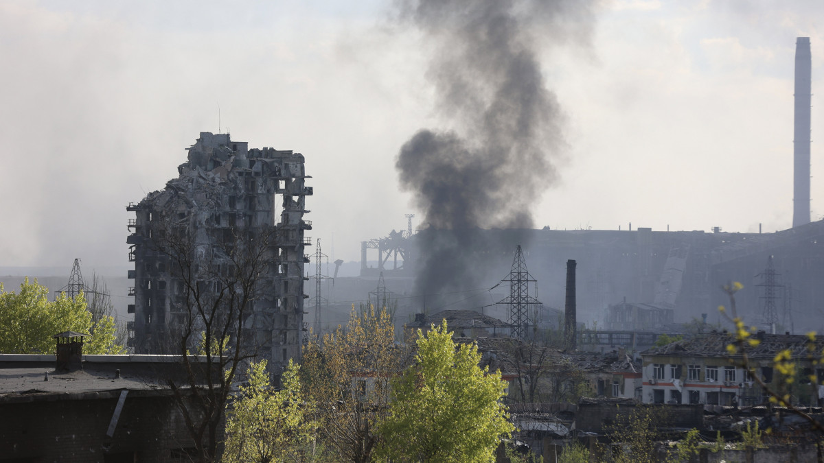 Feladták az ukránok a mariupoli acélművet - orosz győzelem
