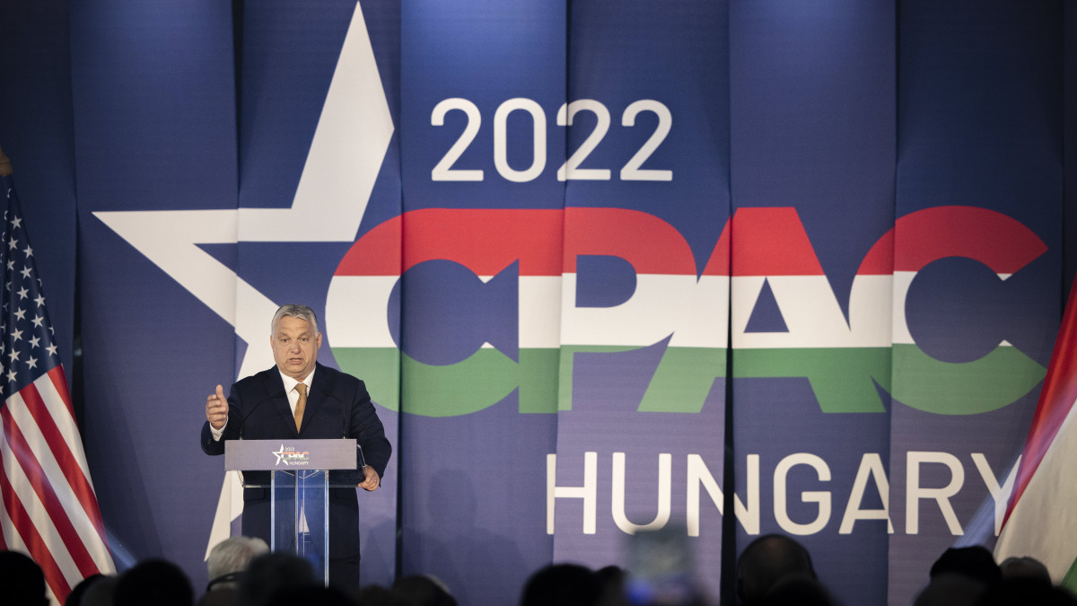 Orbán Viktor 12 pontja a CPAC-en: ha te vagy a legjobb, akkor győzhetsz