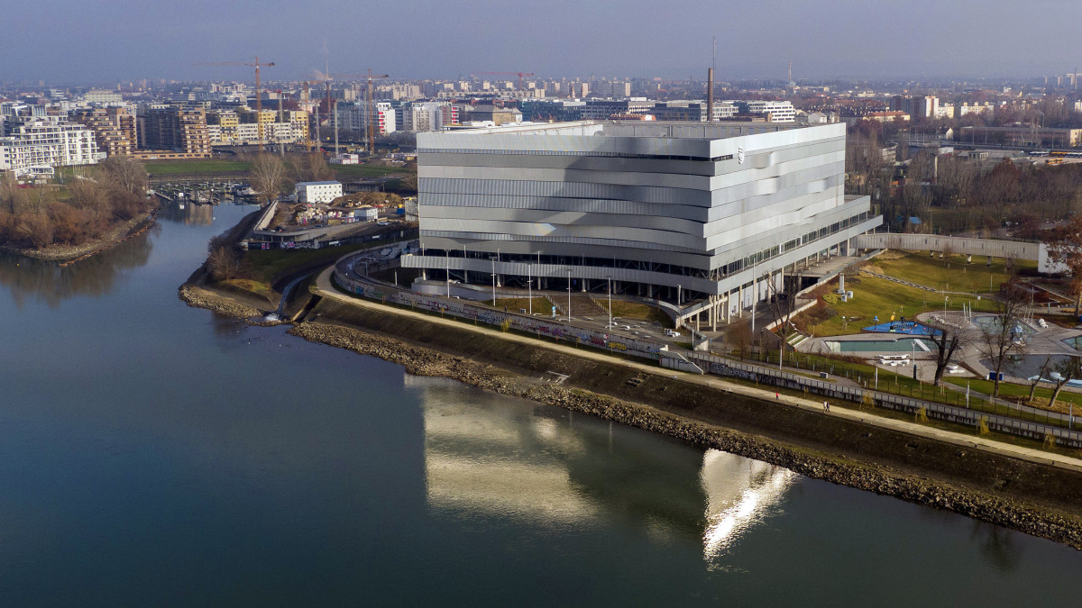 A Duna Aréna a főváros XIII. kerületében 2020. december 23-án.