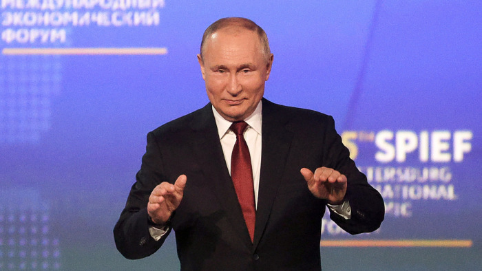 Vlagyimir Putyin nem bánná Ukrajna uniós csatlakozását