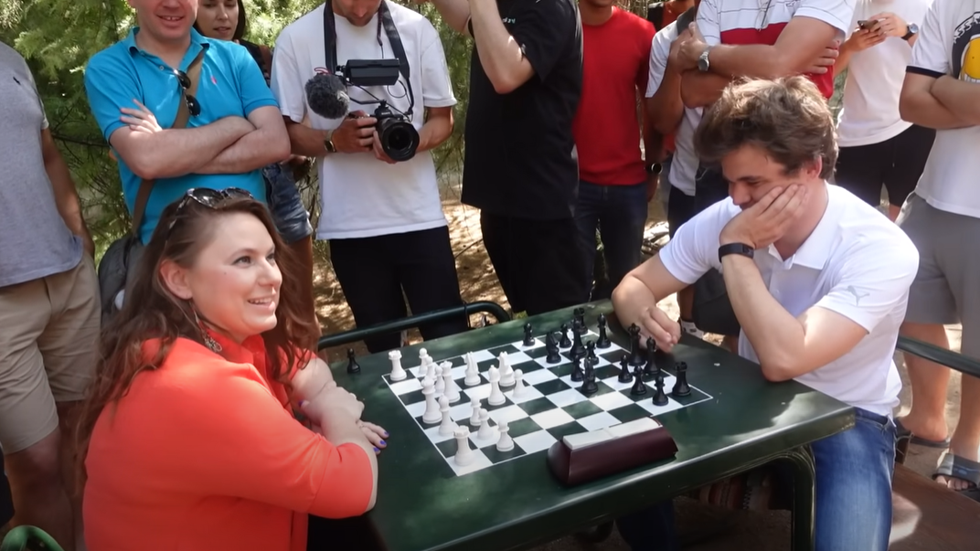 Polgári Judit legyőzte Magnus Carlsent Madridban – videó