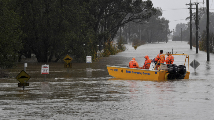 Katasztrófa sújtotta területnek nyilvánították Új-Dél-Wales államot