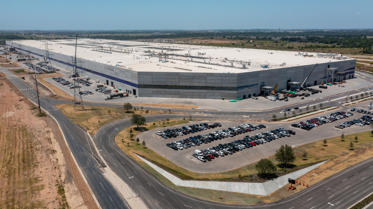 The Tesla Gigafactory in Austin, Texas, US, on Thursday, June 23, 2022. Elon MuskÂ saidÂ Tesla Inc.s new plants in Germany and Texas are losing billions of dollars as the electric-vehicle maker tries to ramp up production. Photographer: Jordan Vonderhaar/Bloomberg via Getty Images