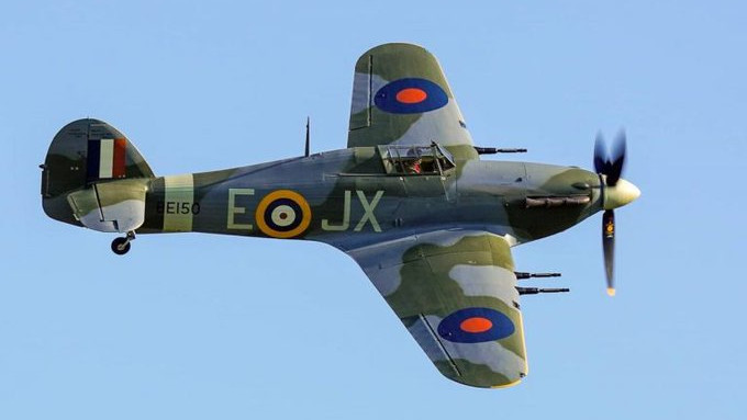 Hawker Hurricane Mk IV. második világháborús brit vadászrepülőgép