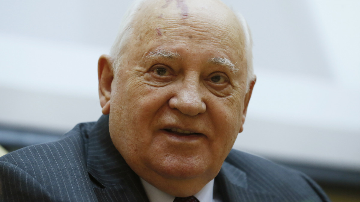 2016. február 29-én egy moszkvai könyvbemutatón készített kép Mihail Gorbacsovról, az egykori Szovjetunió utolsó elnökéről. A Nobel-békedíjas volt pártfőtitkár 2022. augusztus 30-án, 91 éves korában elhunyt.