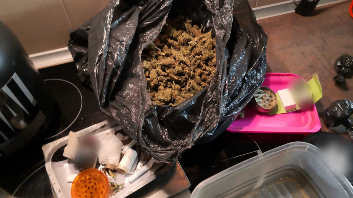 Láncban adták-vették a marihuánát, az ecstasy-t és a kokaint – videó