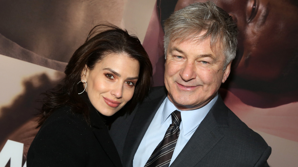 NEW YORK, NEW YORK -FEBRUARY 20: Hilaria Baldwin and husband Alec Baldwin pose at the opening night of the revival of Ivo van Hoves West Side Storyon Broadway at The Broadway Theatre on February 20, 2020 in New York City. (Photo by Bruce Glikas/WireImage)