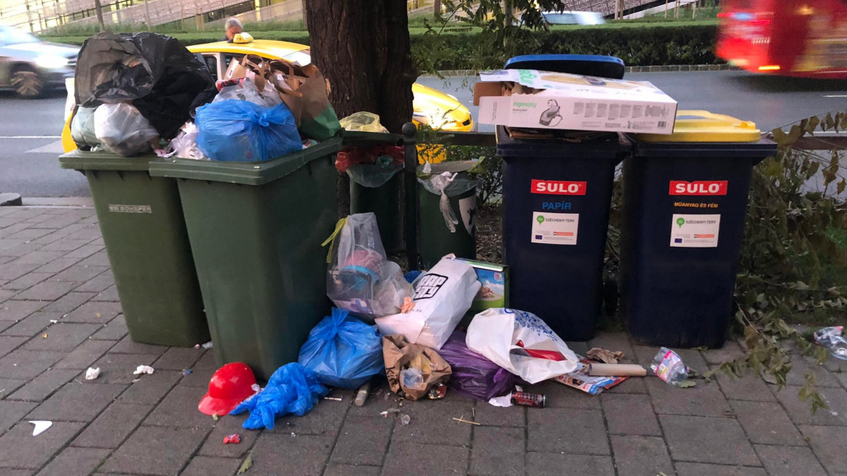 Aleksza László: súlyos egészségügyi problémákat okozhat a felhalmozódó hulladék