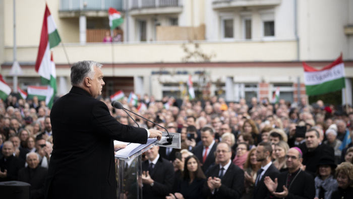 Orbán Viktor: 1956-ban minden feltétel adva volt a békés átmenethez