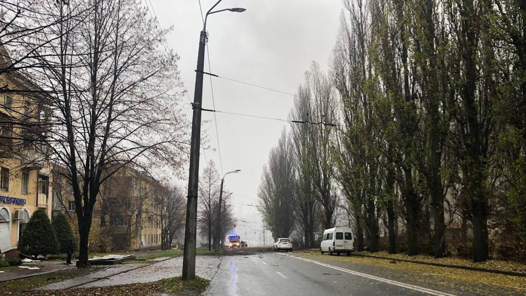 Dnyipro, orosz rakétatámadás. Fotó: Twitter