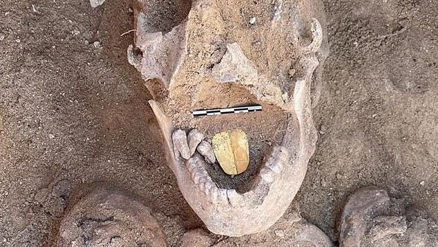 Ismét arany nyelvű múmiákat találtak Egyiptomban. Fotó:Twitter