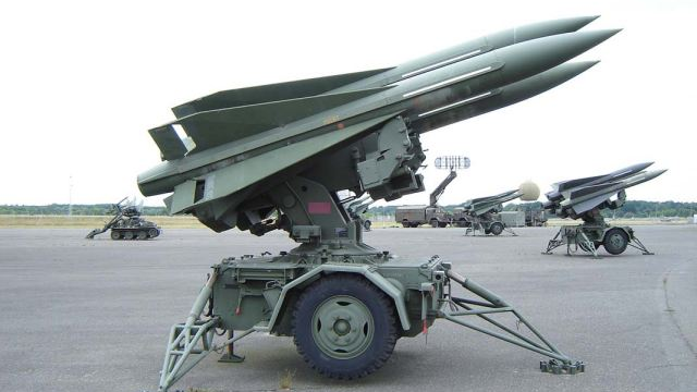 Hawk típusú amerikai légvédelmi rakéták. Fotó: Twitter