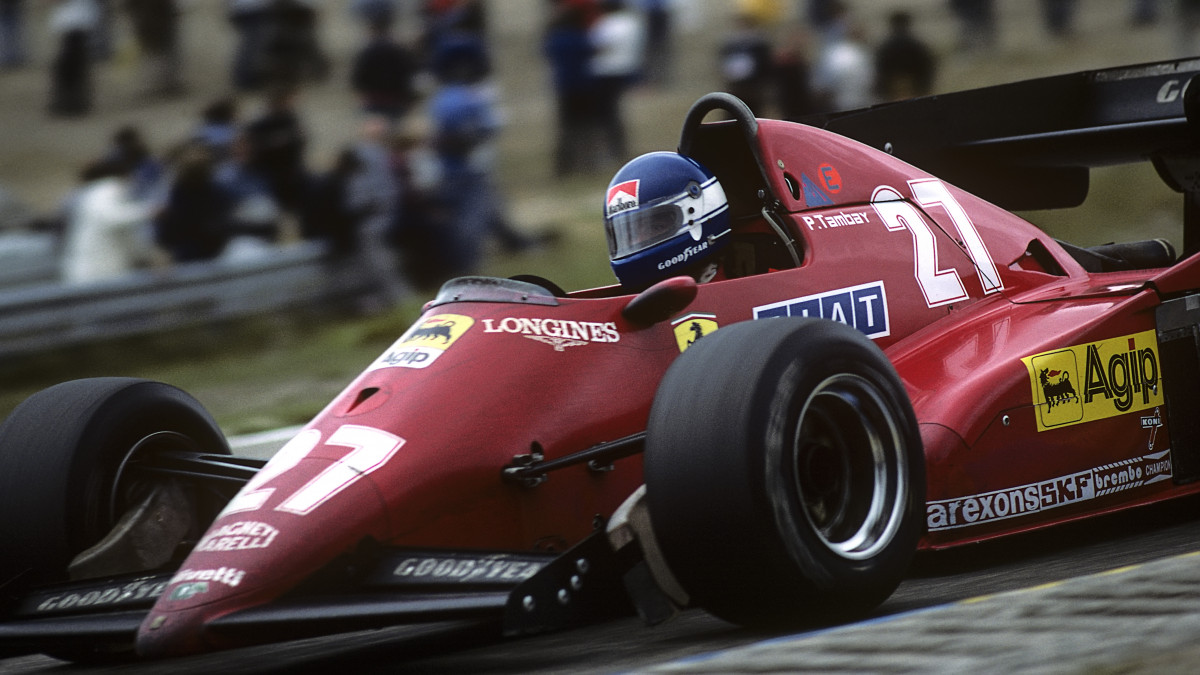 Patrick Tambay, Ferrari126C3, Grand Prix of the Netherlands, Circuit Park Zandvoort, 28 August 1983. (Photo by Paul-Henri Cahier/Getty Images)