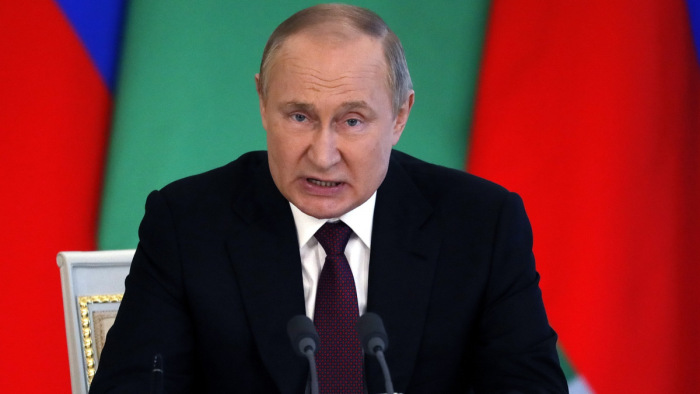 Vlagyimir Putyin: ez hazaárulás, megbüntetjük a fegyveres lázadás mögött állókat