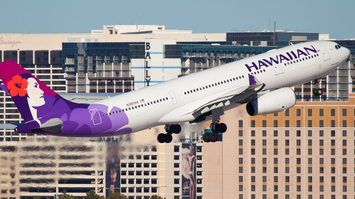 Erős légörvény okozott balesetet egy Phoenixből Hawaiira tartó repülőgépen. Fotó:Twitter/BoardingArea