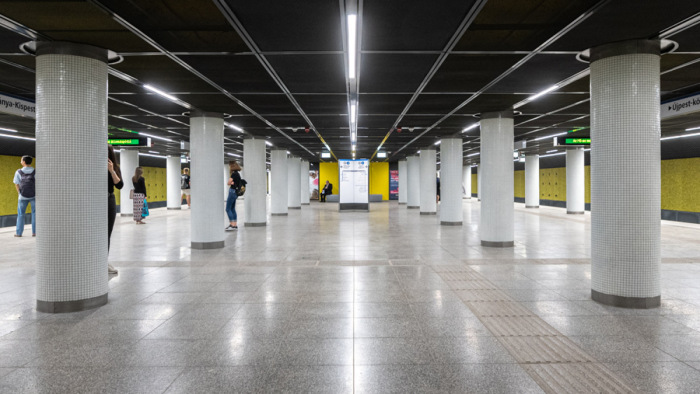 Átadták a Deák téri metróállomást