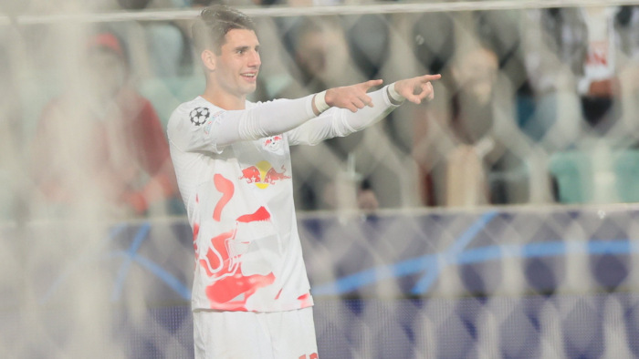 Szoboszlai Dominik két góllal segítette az RB Leipziget a Német Kupa döntőjébe