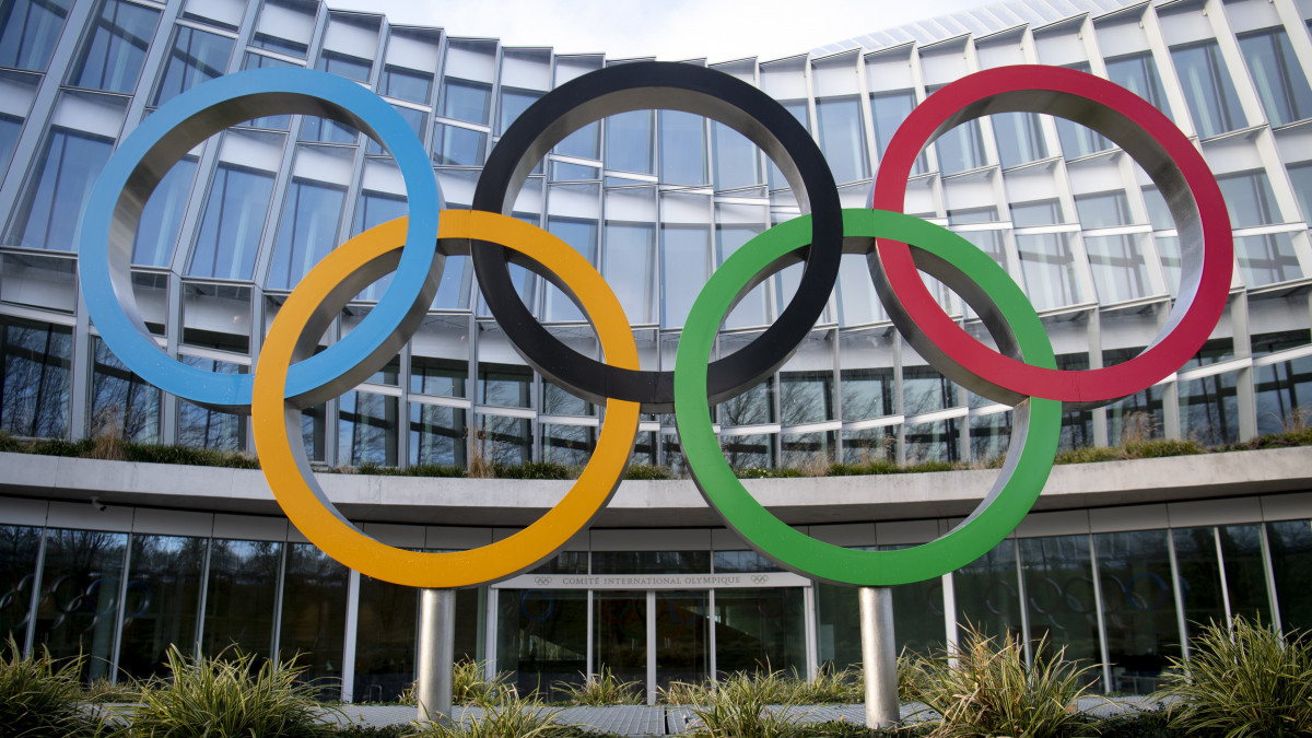 A Nemzetközi Olimpiai Bizottság (NOB) székháza a svájci Lausanne-ban 2020. március 3-án. A NOB végrehajtó bizottsága ezen a napon tartja nyitóülését.