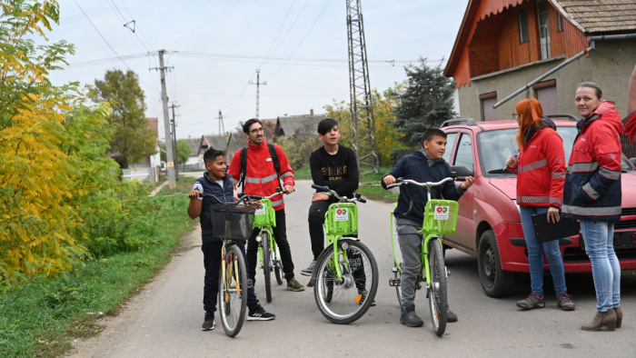 Az ország legszegényebb falvai kapják meg a használt Mol Bubi kerékpárokat