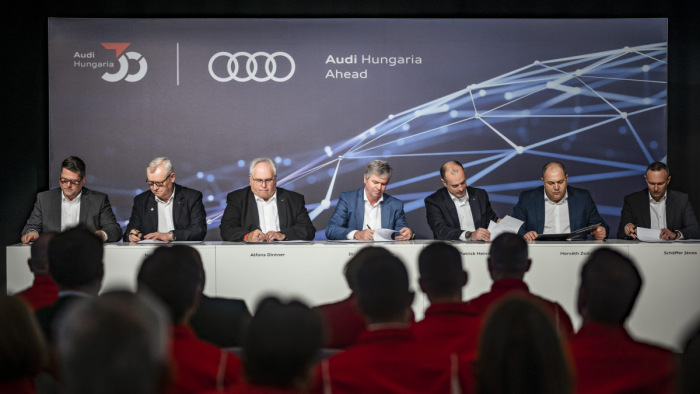 Új fejezet nyílt a győri Audi életében