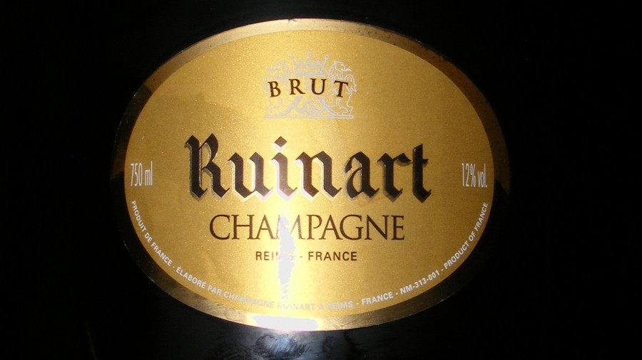 Ruinart pezsgő, francia pezsgő. Forrás Wikipédia/Közkincs