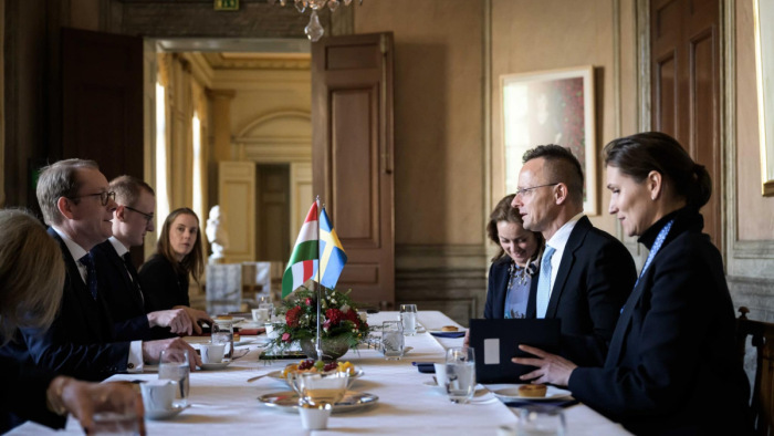 NATO-bővítés: a magyar–svéd találkozóról közölt információt Szijjártó Péter
