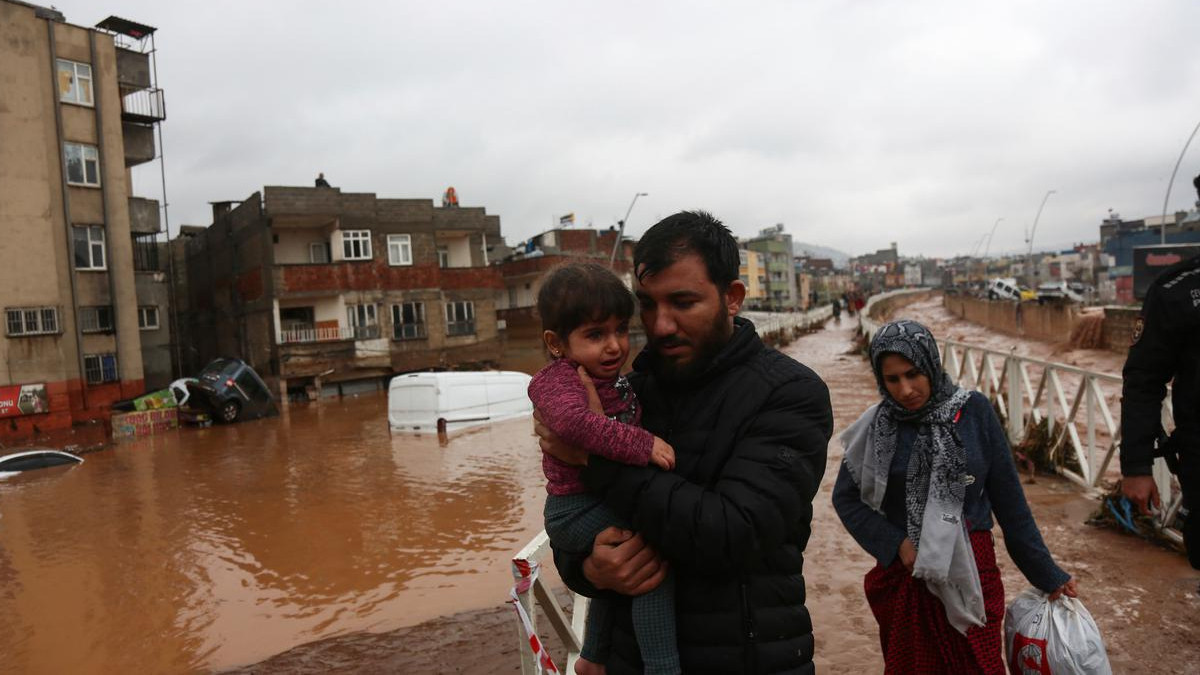 Súlyos áradások Törökországban. Forrás: Twitter/NewsNow