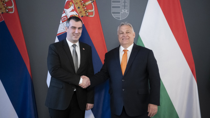 Orbán Viktor szerb vezetőt fogadott és egy stratégia kérdésről beszéltek