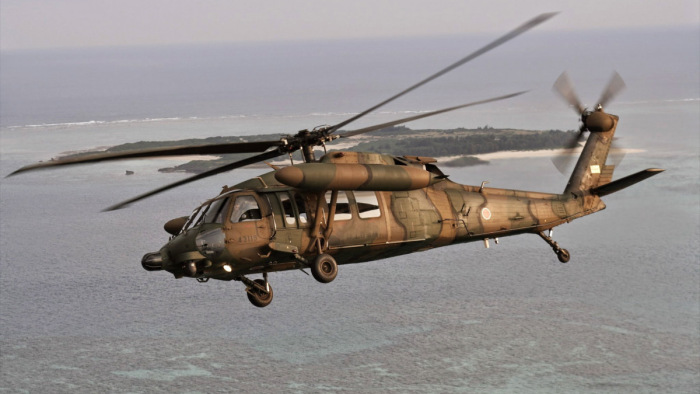 Eltűnt egy japán katonai helikopter