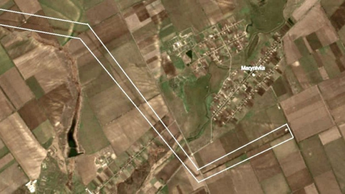 Hetvenkét kilométeres lövészárkot ástak az oroszok Ukrajnában - képek