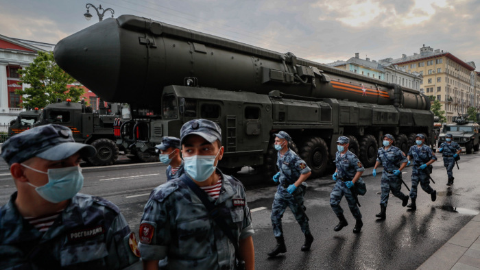 Interkontnentális rakétával lőtt át Kazahsztánba Oroszország