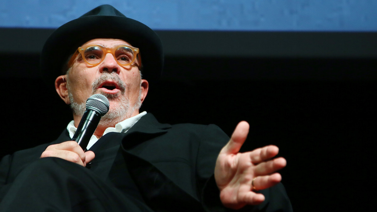 ROME, ITALY - OCTOBER 18:  David Mamet meets the audience during the 11th Rome Film Festival at Auditorium Parco Della Musica on October 18, 2016 in Rome, Italy.  (Photo by Ernesto Ruscio/Getty Images)