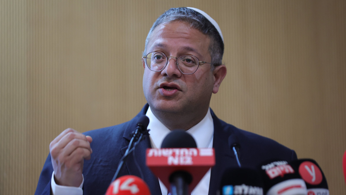 Megosztó lépést tett az izraeli nemzetbiztonsági miniszter