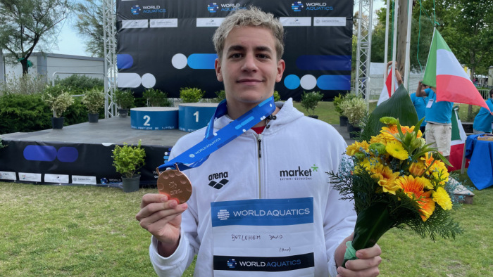 Betlehem Dávid bronzérmes a nyíltvízi vk-versenyen