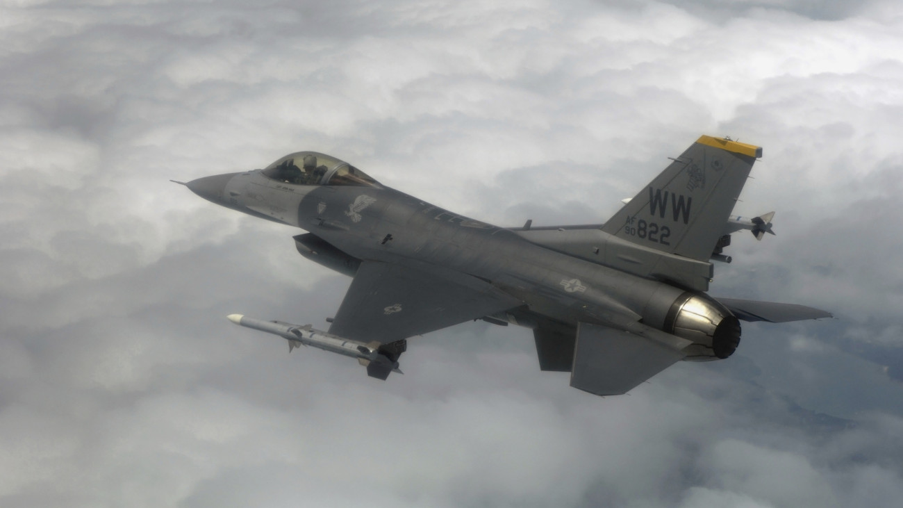 Amerikai F-16-os vadászgép. Forrás:Getty Images