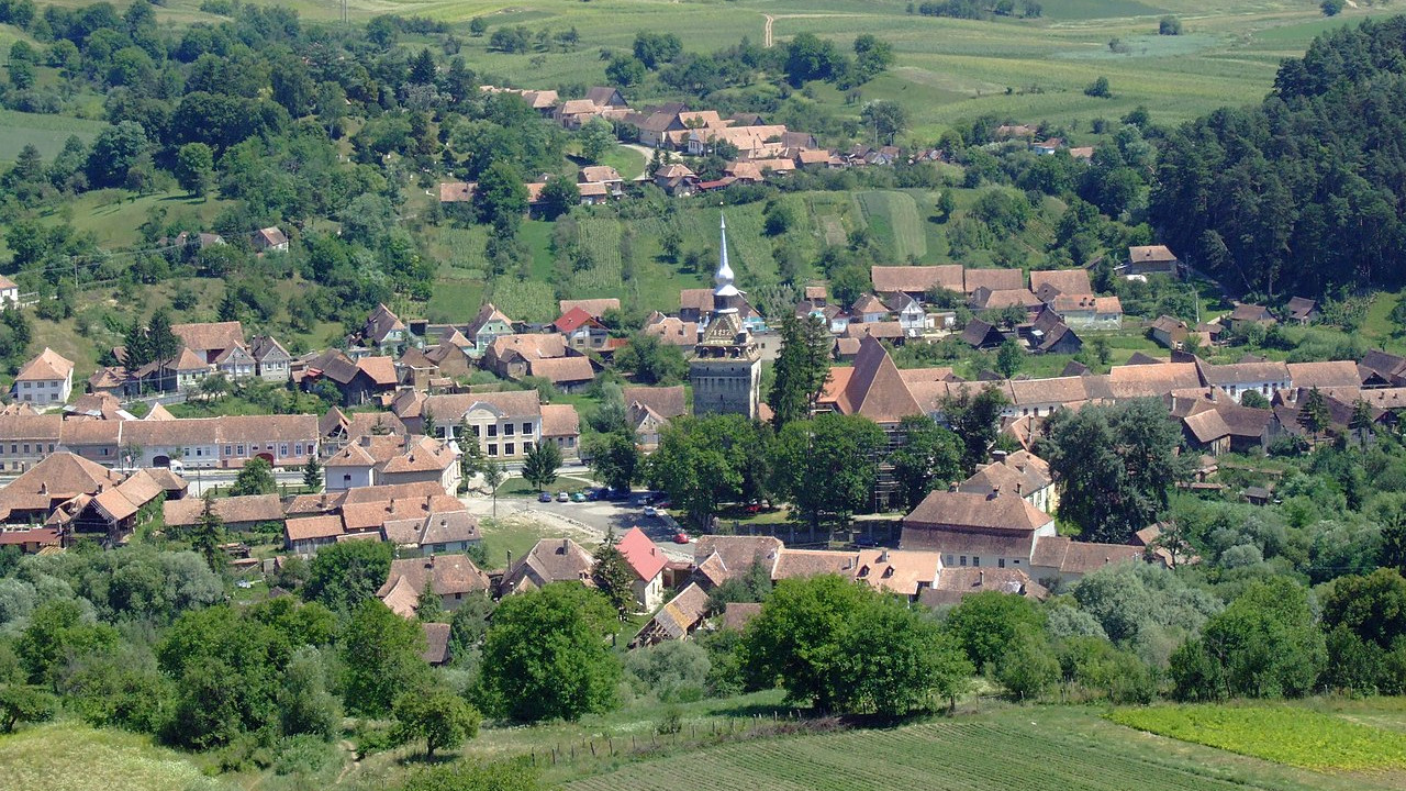 Szászkézd, erdélyi város a Világörökség része. Forrás: Wikipédia