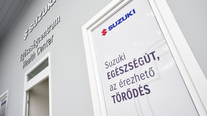 A Magyar Suzuki maga gondoskodik ezentúl a dolgozói egészségügyi ellátásáról