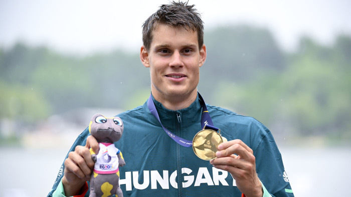 Magyar arany-, ezüst- és bronzérem az 500 méteres kajak-kenu döntőkben