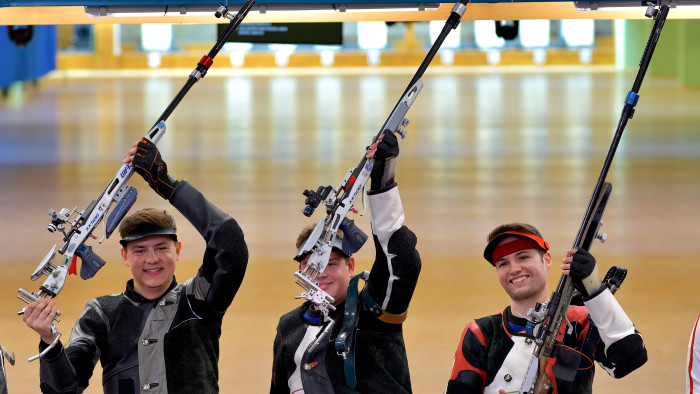 Európa Játékok - Aranyérmet nyert a magyar férfi kisöbű szabadpuska csapat