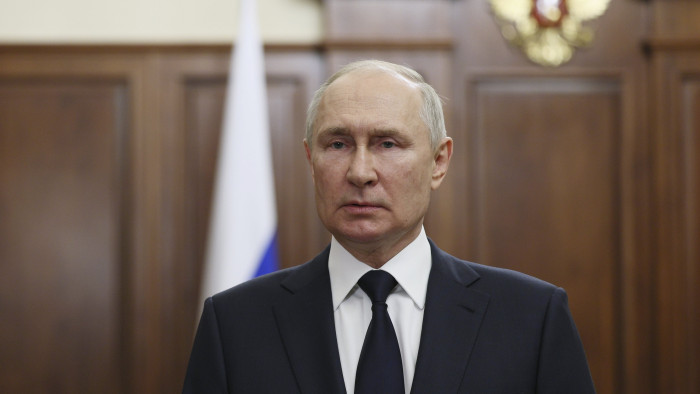 Vlagyimir Putyin egyértelműsítette a szándékát