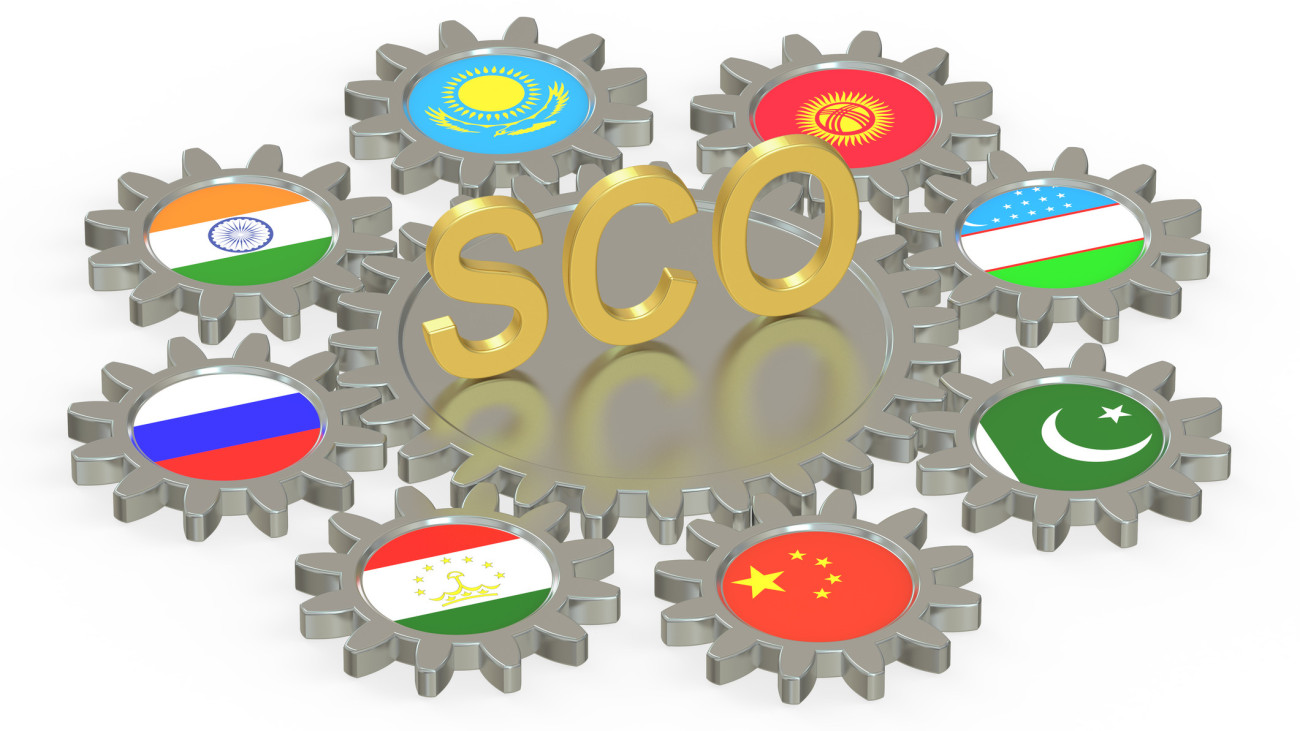 SCO concept, 3D rendering isolated on white background