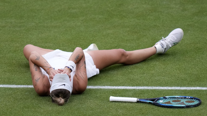 Cseh királynője lett Wimbledonnak – videó