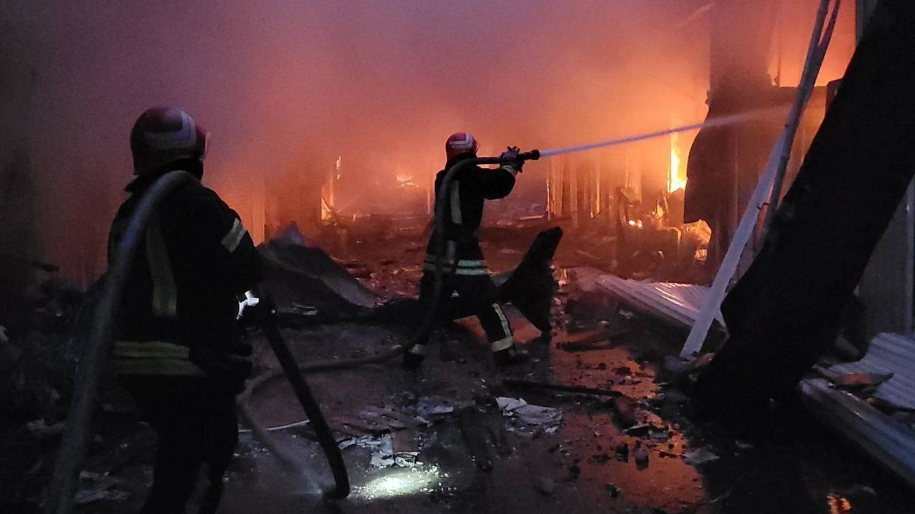 Odessza orosz légitámadás után. Forrás:Twitter/Chief
