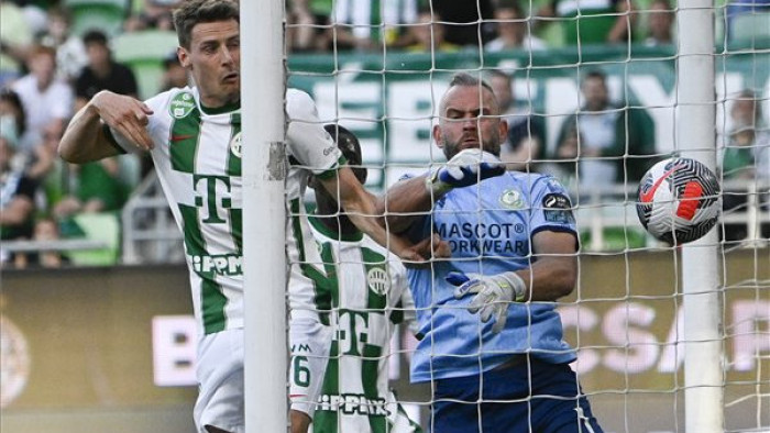 A Ferencváros négy, a KTE egy góllal nyert a Konferencia-ligában