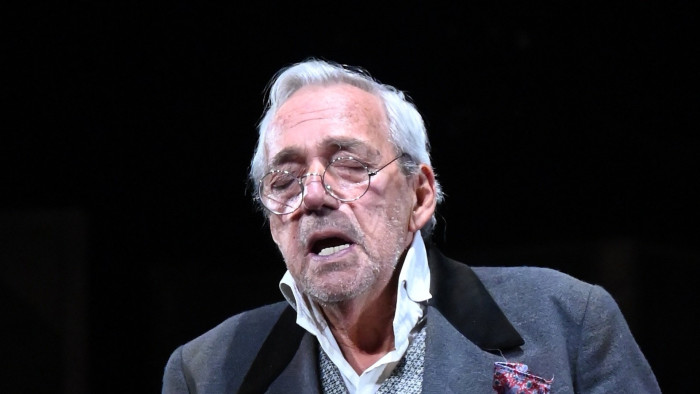 Benedek Miklós, a Nemzet Színésze: 50 éve a színpadon jár az eszem