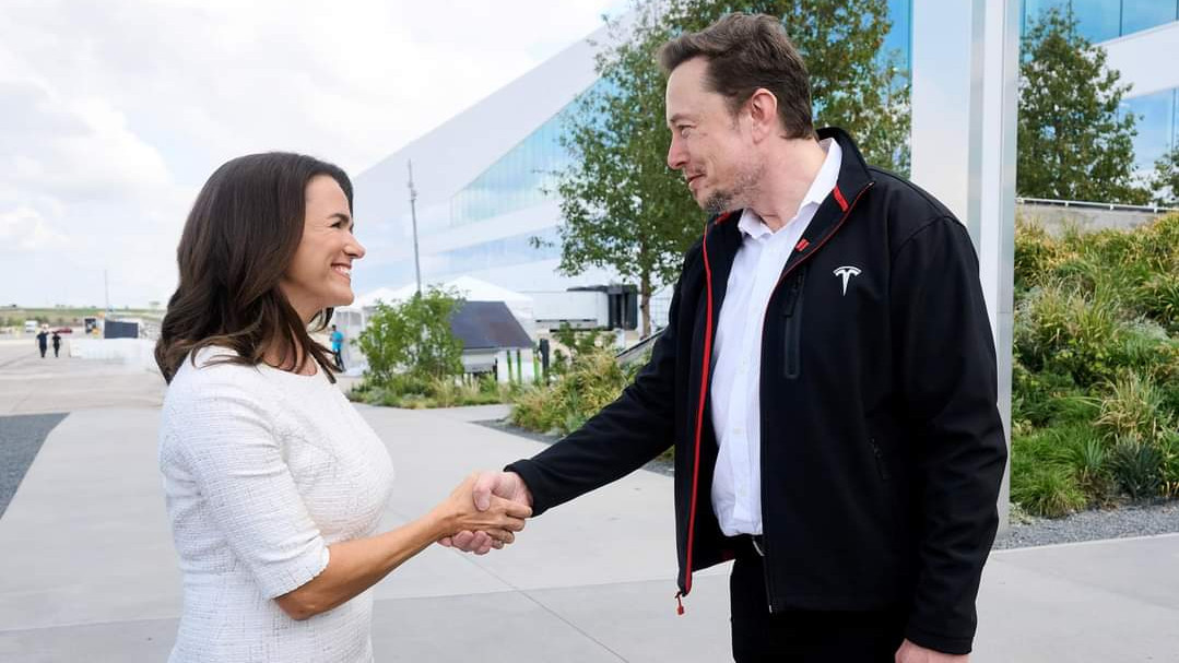 Elon Muskkal találkozott Novák Katalin Texasban. Forrás: X / Katalin Novák
